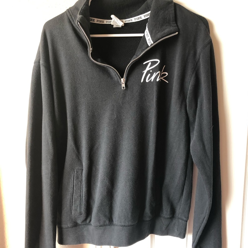 Black pullover jacket